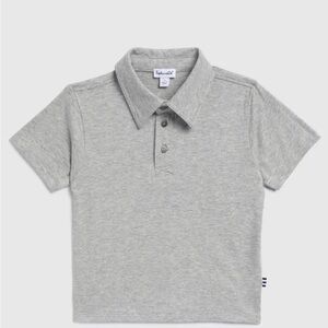 Splendid Kids Light Gray Polo Shirt - Short Sleeve